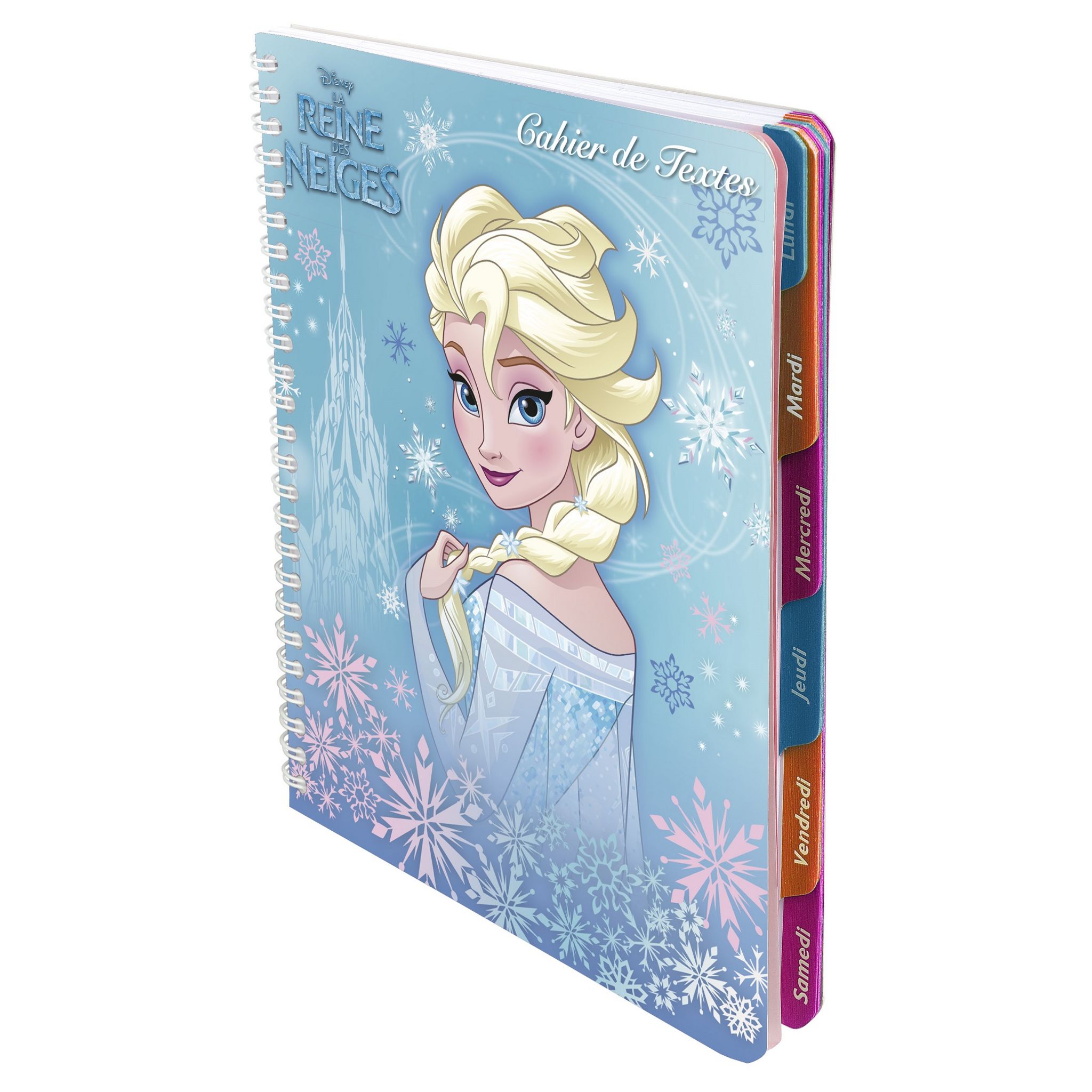 Cahier De Textes Spiralé Elsa - 17 X 22 Cm - Exacompta Pas Cher