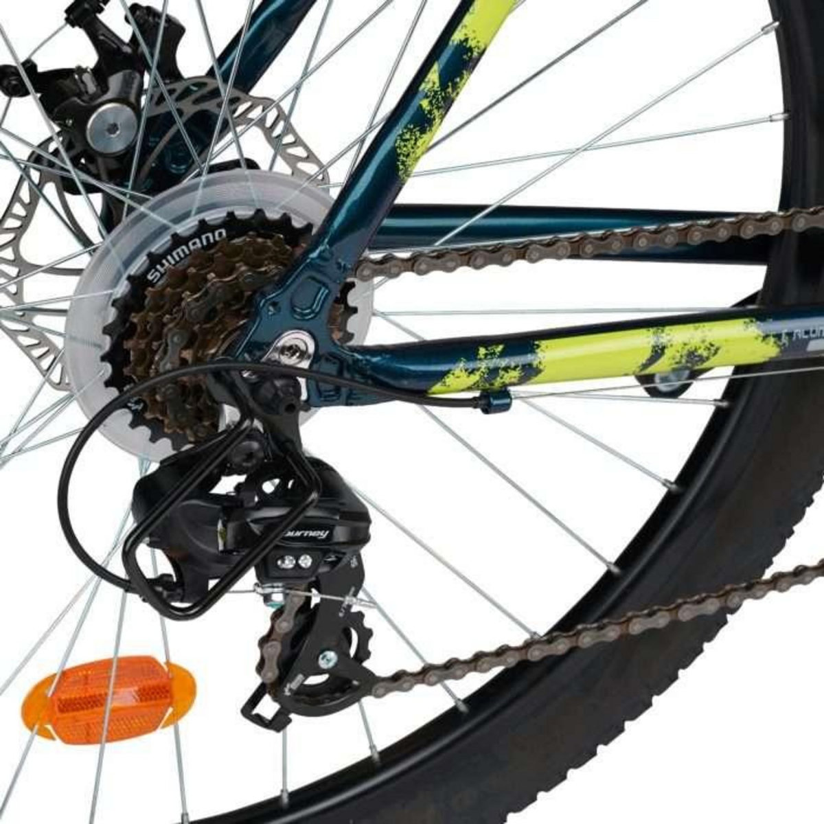 SCRAPPER Vélo VTT 27,5'' Rigide Homme Alu  Scrapper XC 3.1 LTD  - Double Freins à Disque - 21 vitesses - Fourche télescopique - Equipé Shimano