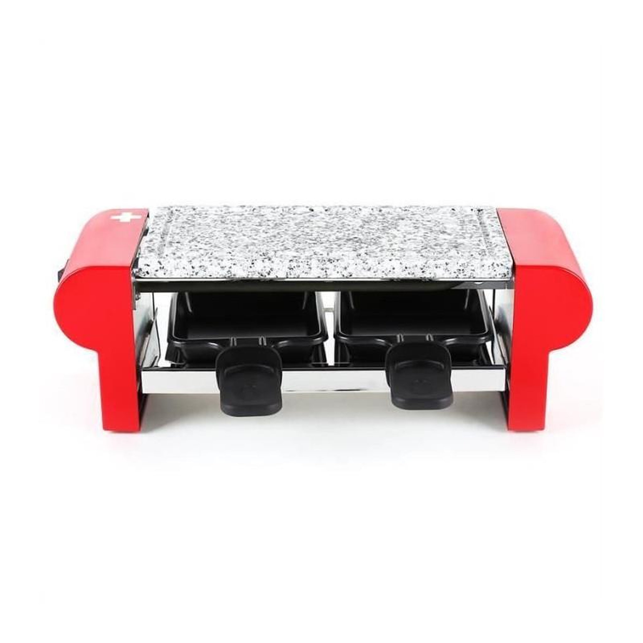 Voir la diapositive 3 : HKOENIG Appareil a raclette 2 personnes - H.KoeNIG RP2