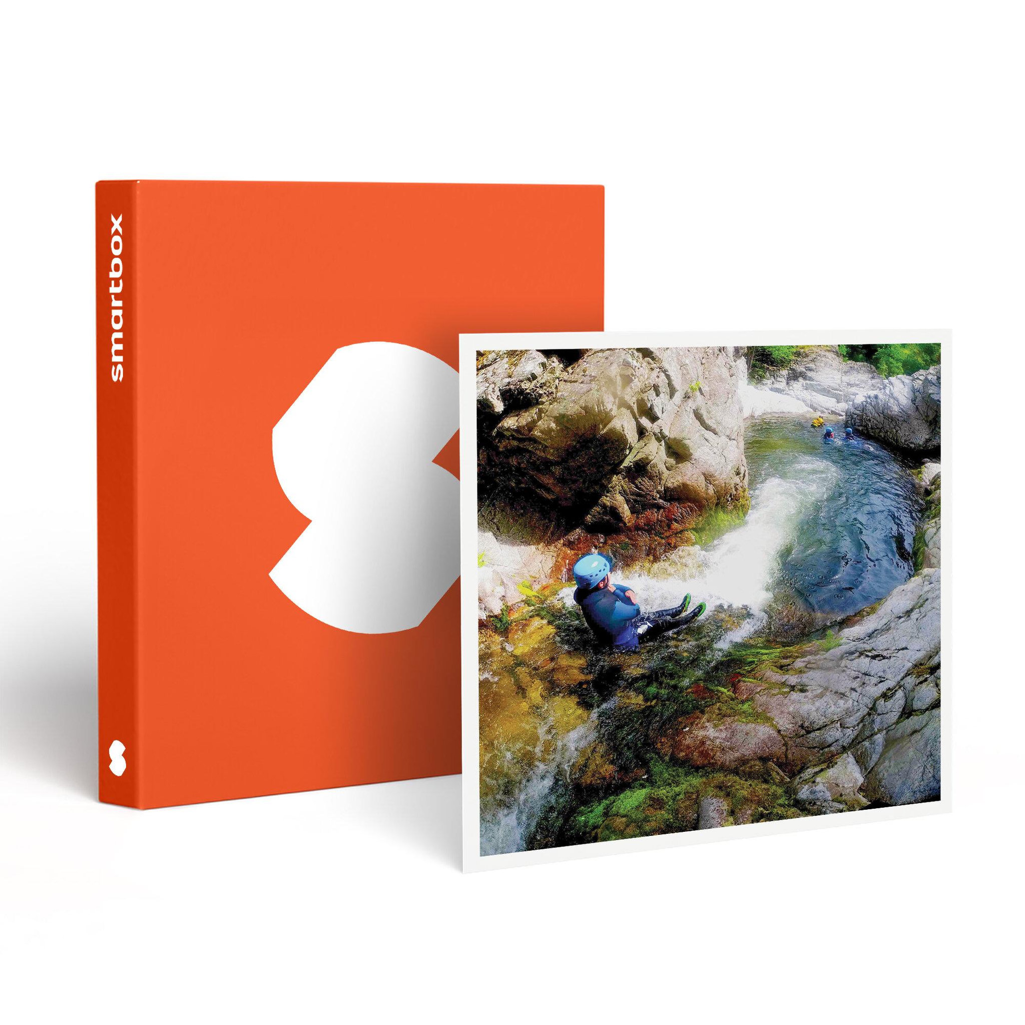 Smartbox Demi-journée de canyoning dans le parc naturel des monts d'ardèche pour 1 adulte et 1 enfant - coffret cadeau sport & aventure