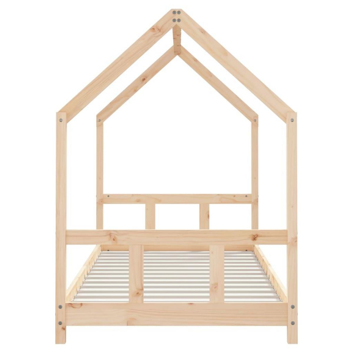 VIDAXL Cadre de lit pour enfants 90x200 cm bois de pin massif