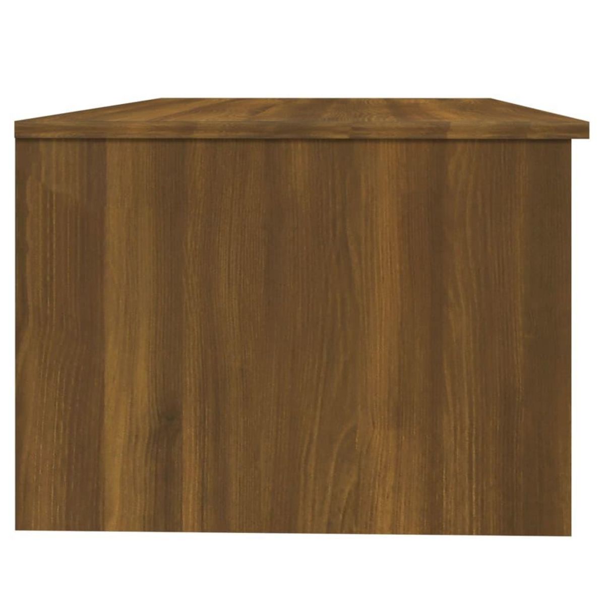 VIDAXL Table basse chene marron 102x50x36 cm bois d'ingenierie