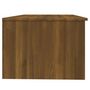 Voir la diapositive 4 : VIDAXL Table basse chene marron 102x50x36 cm bois d'ingenierie