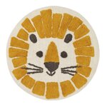 GUY LEVASSEUR Tapis enfant rond en coton tufté 70x70cm