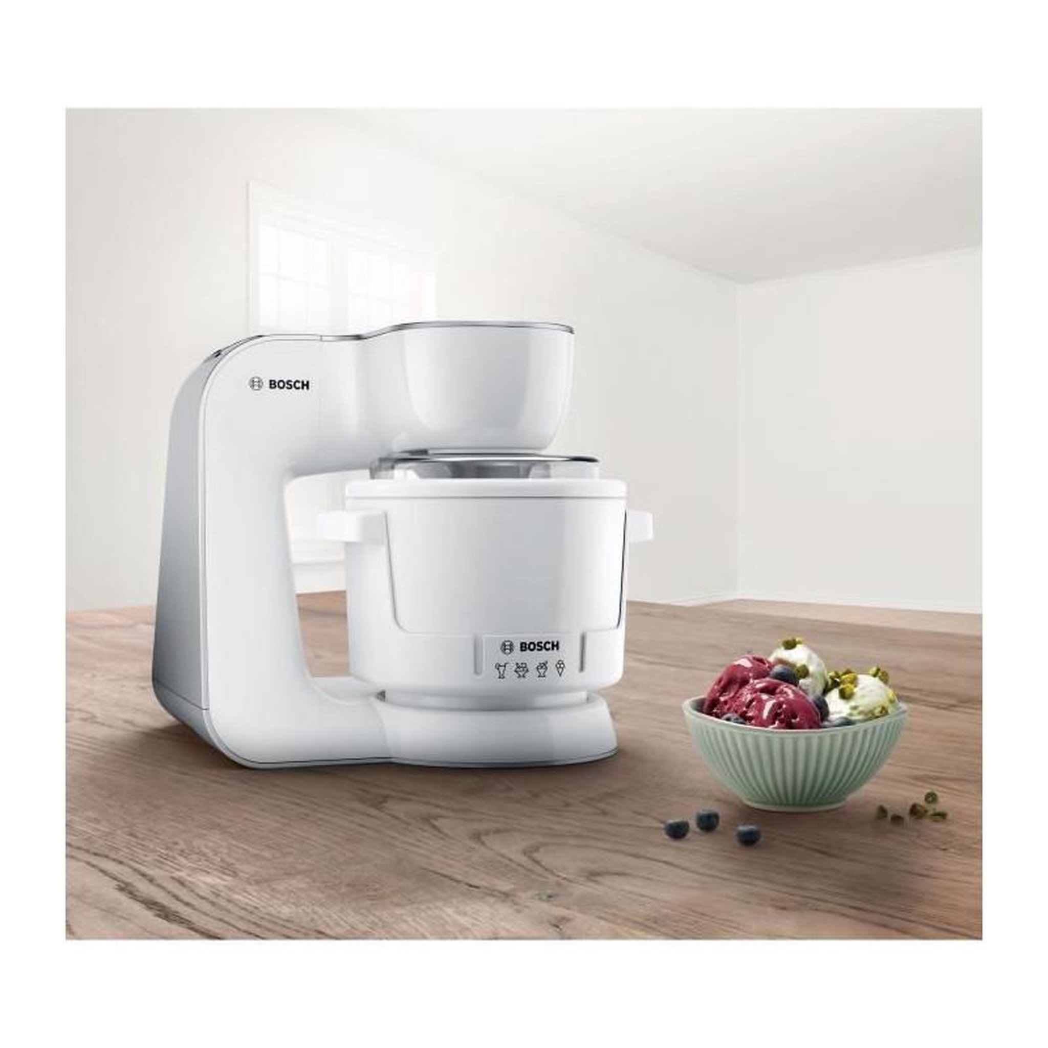 Voir la diapositive 3 : BOSCH Accessoire sorbetière pour robot bosch mum5 - muz5eb2