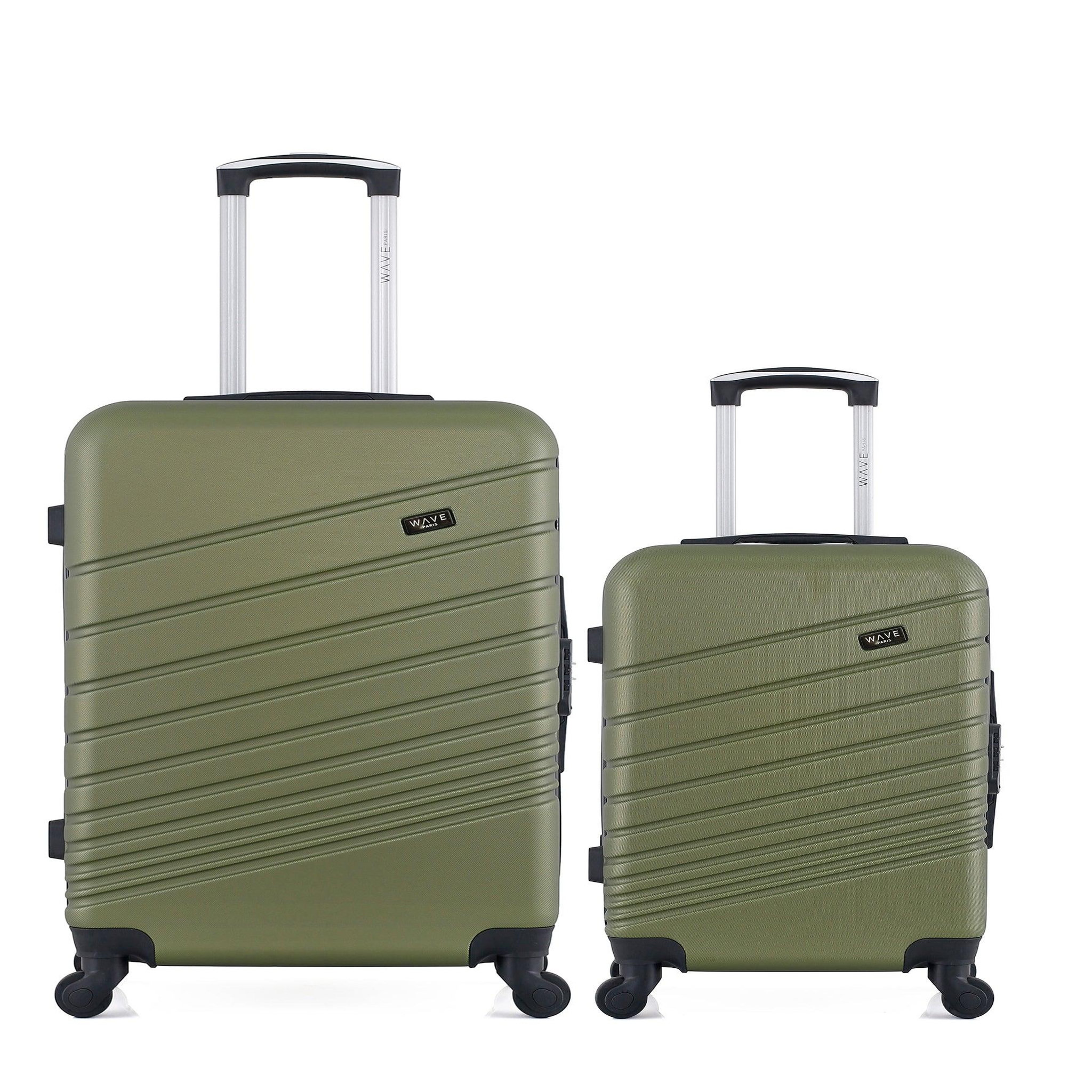 WAVE PARIS Lot de 2 - valises grand format et cabine tigre