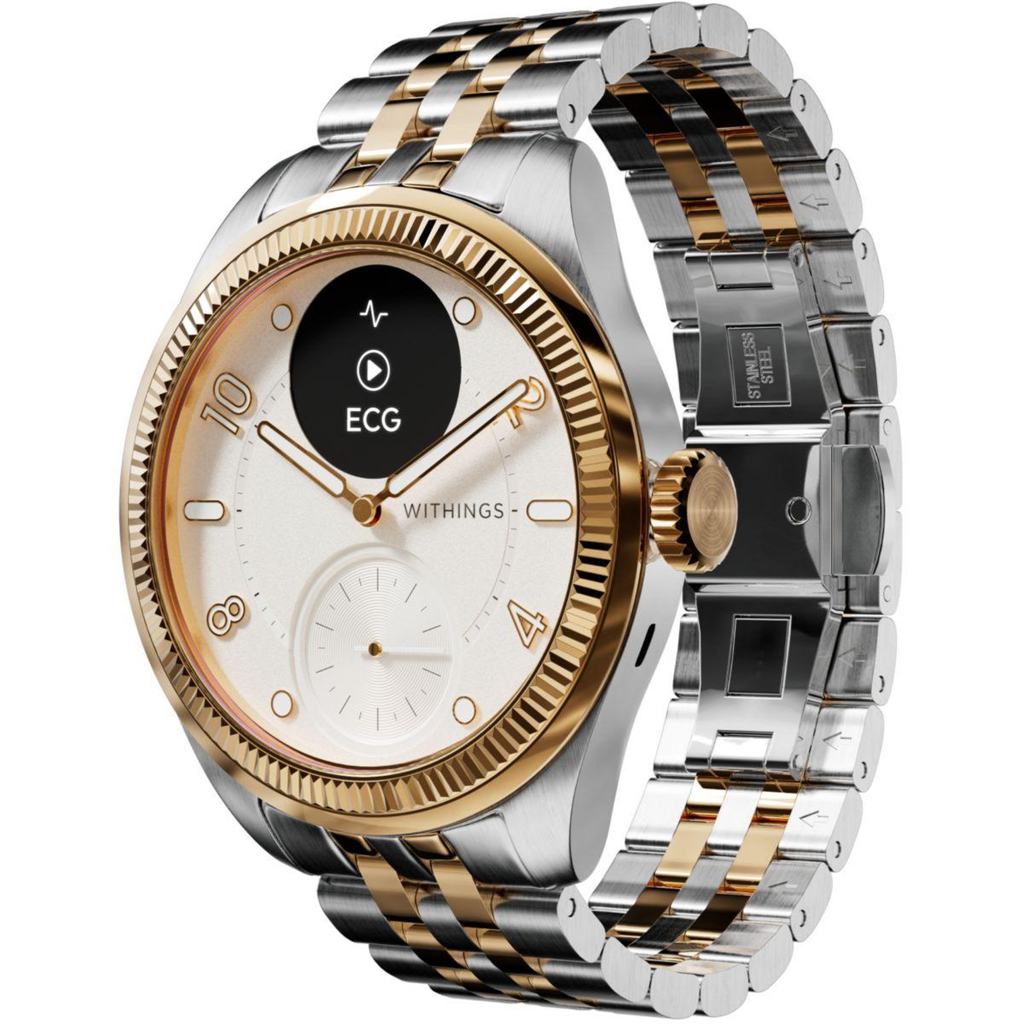 WITHINGS Montre santé Scanwatch Nova Brilliant 39mm Gold