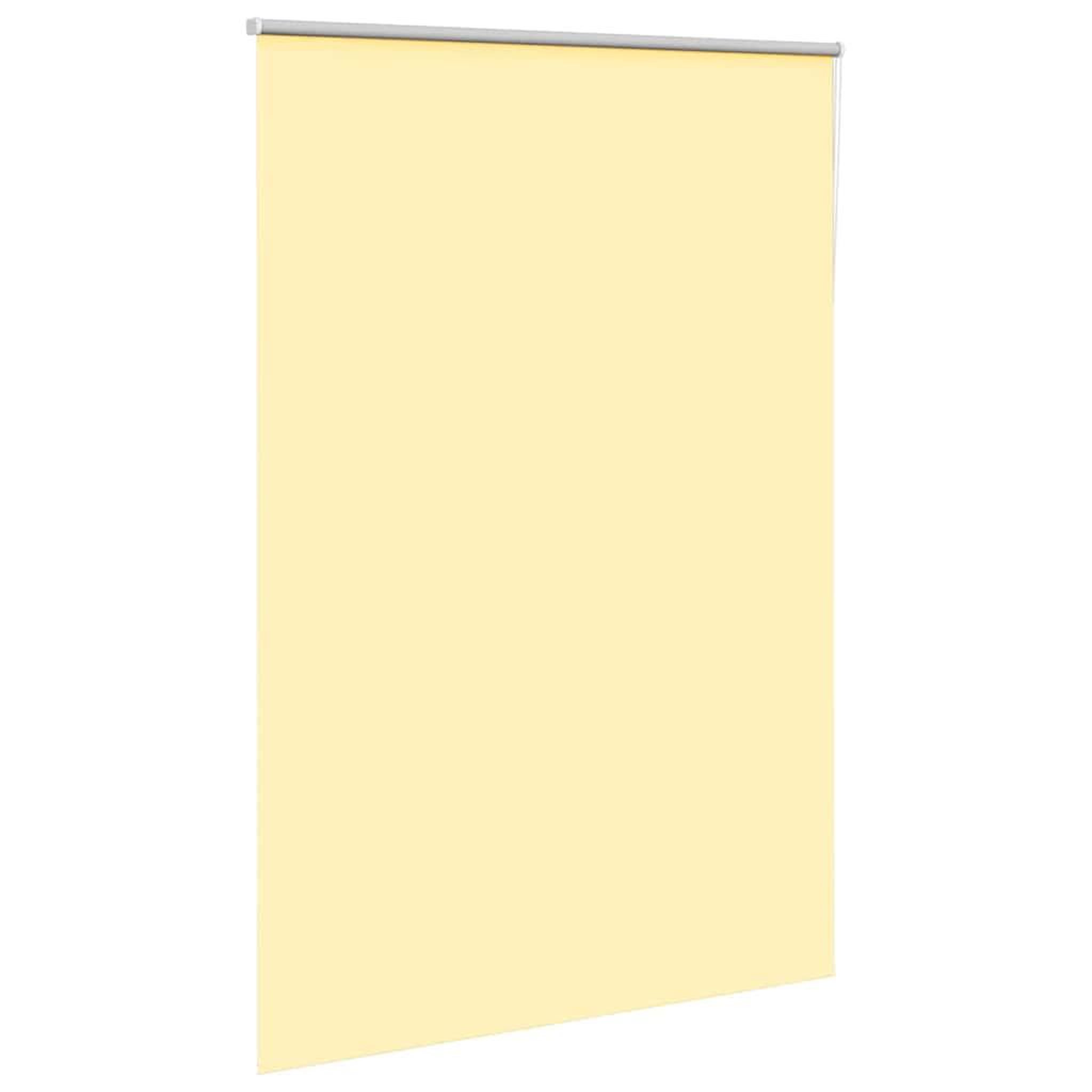 Voir la diapositive 3 : VIDAXL Store enrouleur occultant jaune largeur du tissu 141,6 cm