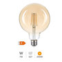 Voir la diapositive 2 : Gsc Ampoule LED Vintage G125 7W 2500K
