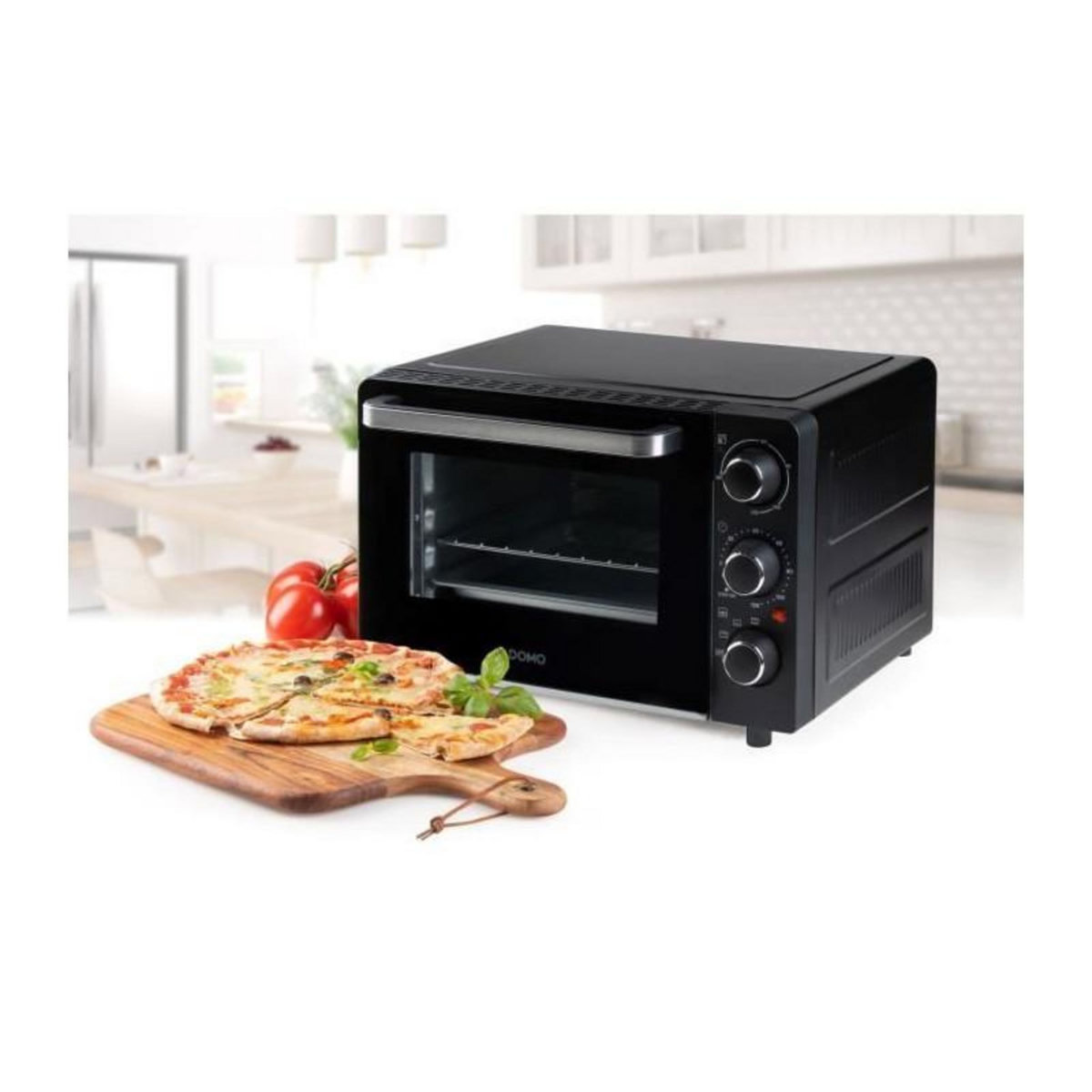 Domo Mini four bake and snack DOMO DO807GO - 20 L - noir - 1300watt -