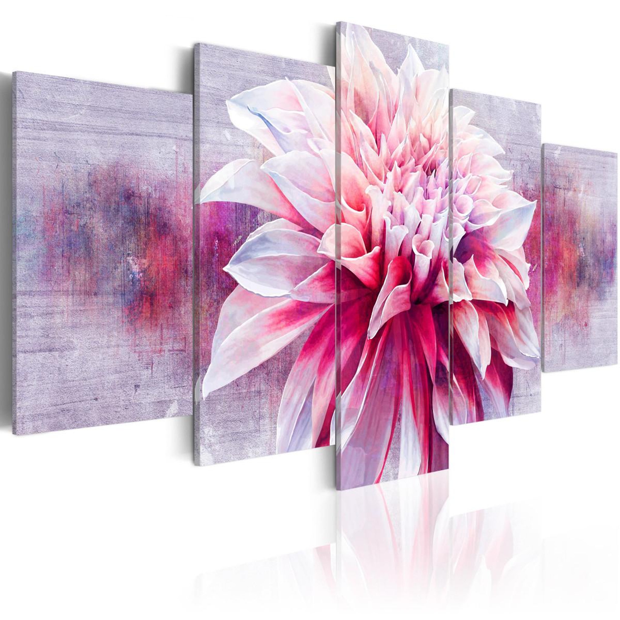 Voir la diapositive 1 : Paris Prix Tableau Imprimé  Violet Dahlia