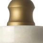 Voir la diapositive 2 : Paris Prix Lampe Suspension en Marbre  Musica II  10cm Blanc