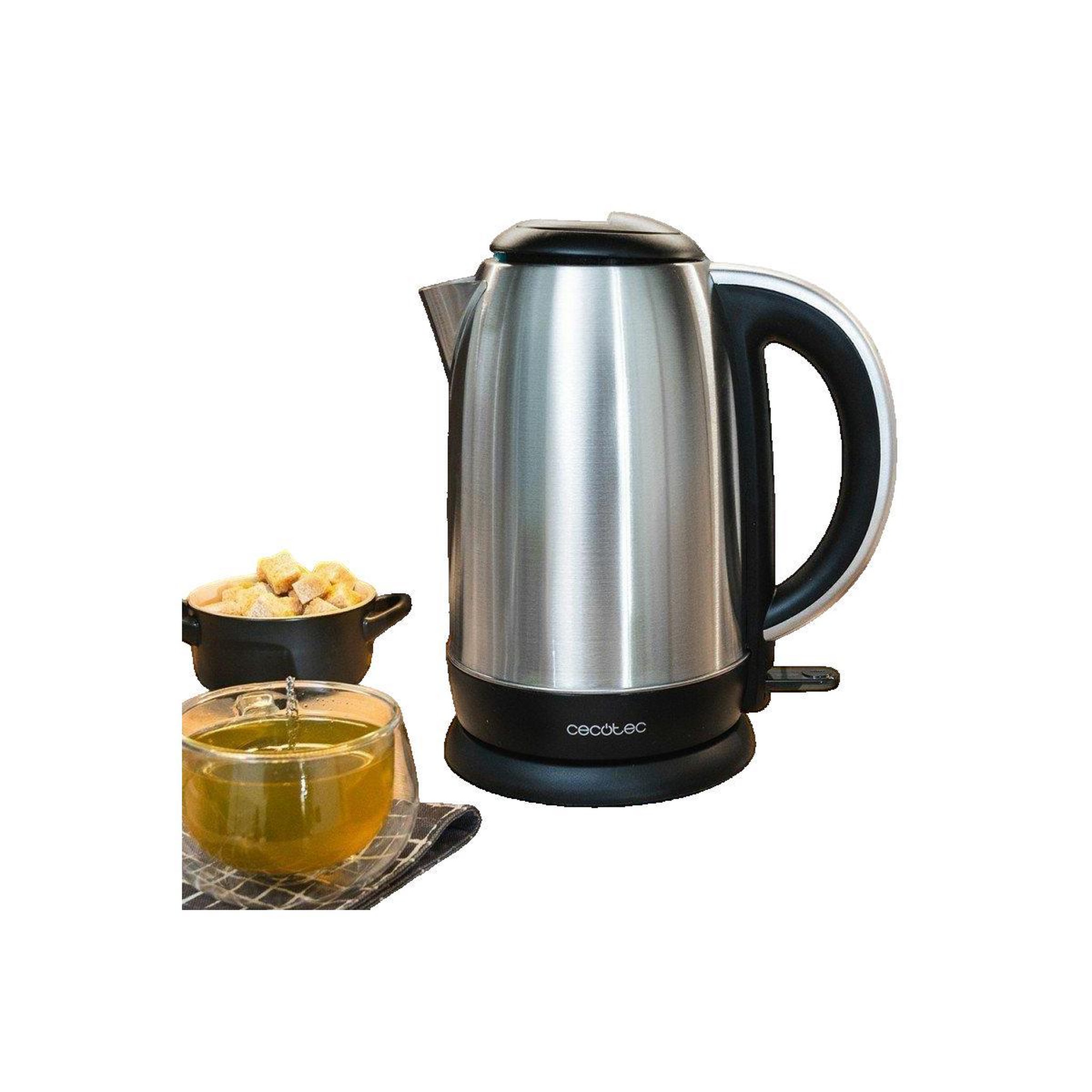 Voir la diapositive 2 : CECOTEC Bouilloire cecotec Thermosense 200 Steel Acier inoxydable