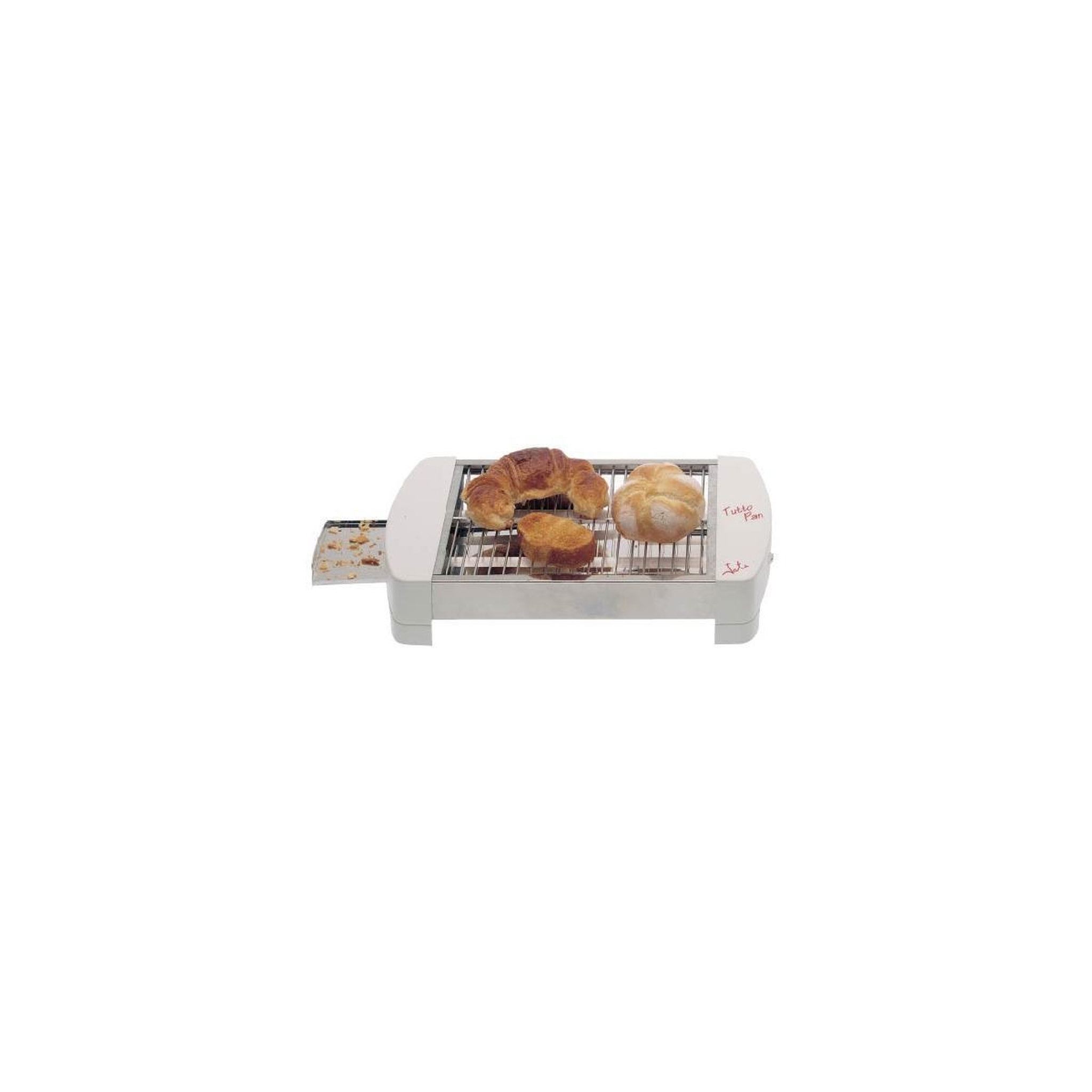 Voir la diapositive 3 : JATA Grille-pain horizontal JATA 587 4000 W en acier inoxydable blanc