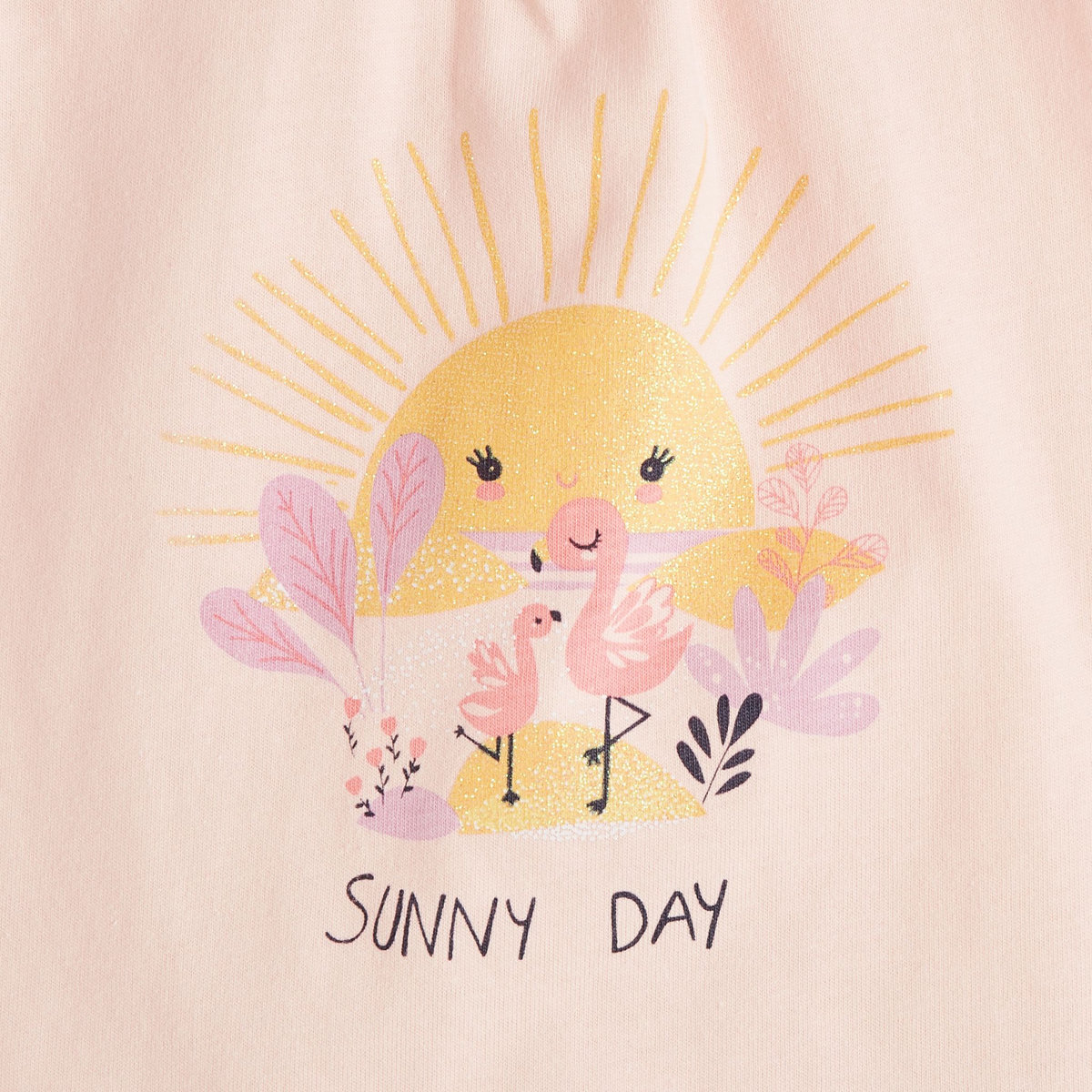 INEXTENSO Pyjashort flamant rose bébé fille