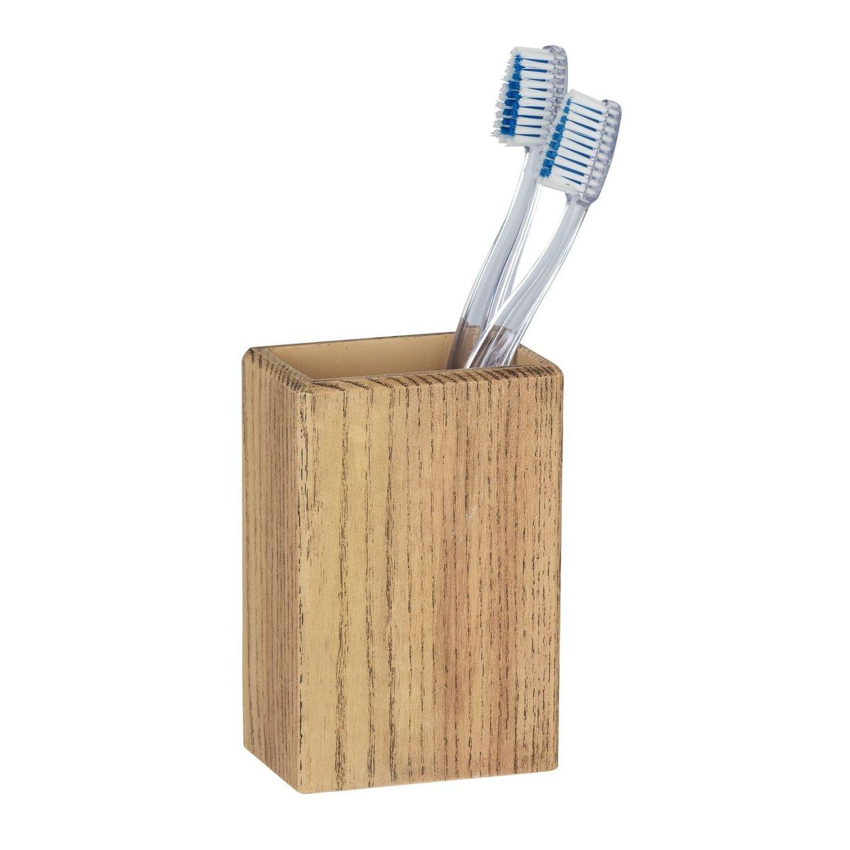 Wenko Gobelet de salle de bain scandi Marla - Marron