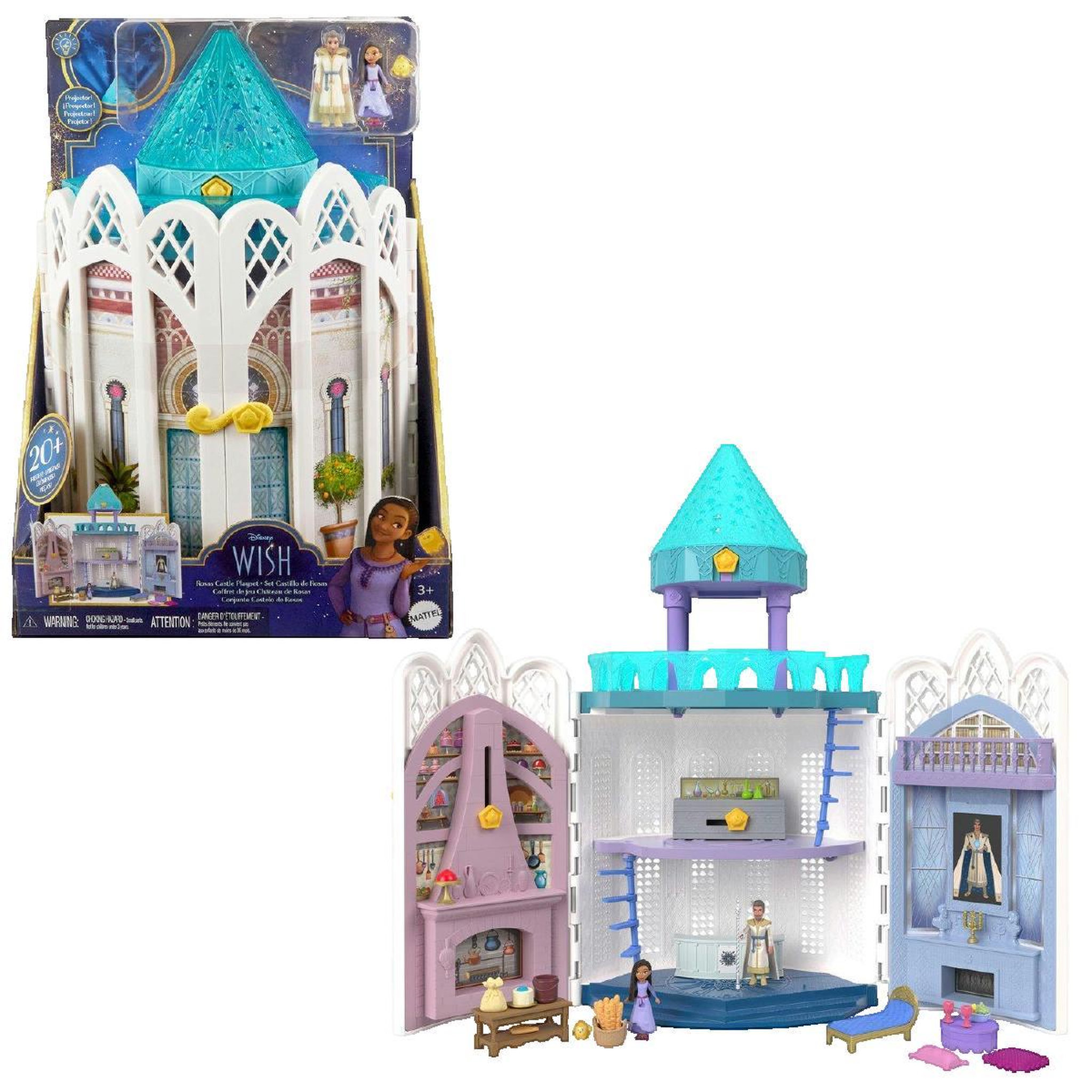 Voir la diapositive 2 : MATTEL Maison de poupée Mattel Château du Royaume des Souhaits