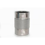 HEART OF THE HOME Seau à bouteille en acier Strass - Diam. 12 cm - Argent