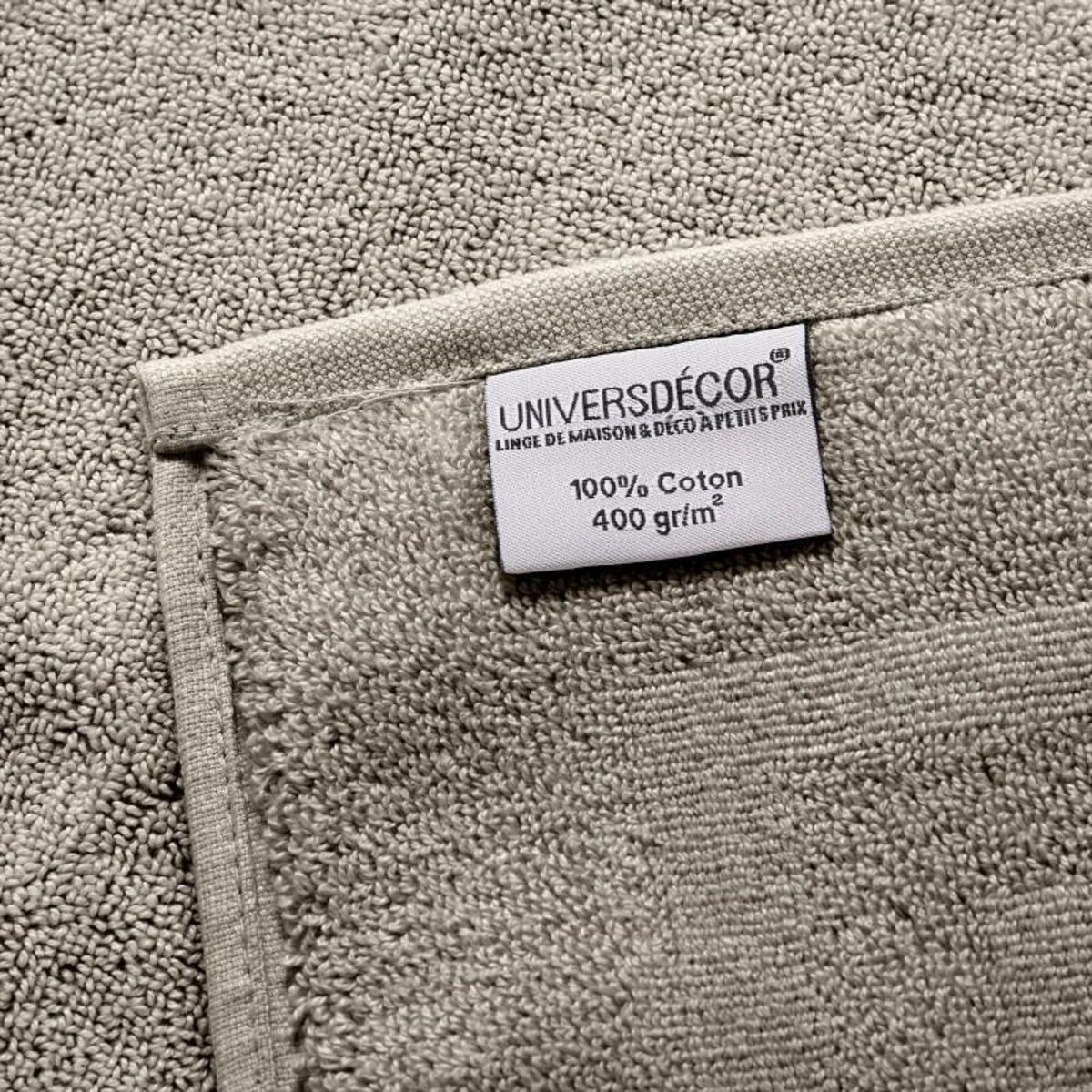 COTON PUR Lot de 24 serviettes invité éponge  Spa  30 x 50 cm / 400 gr/m² -  - Lot de 6 Serviettes invité 30 x 50 cm