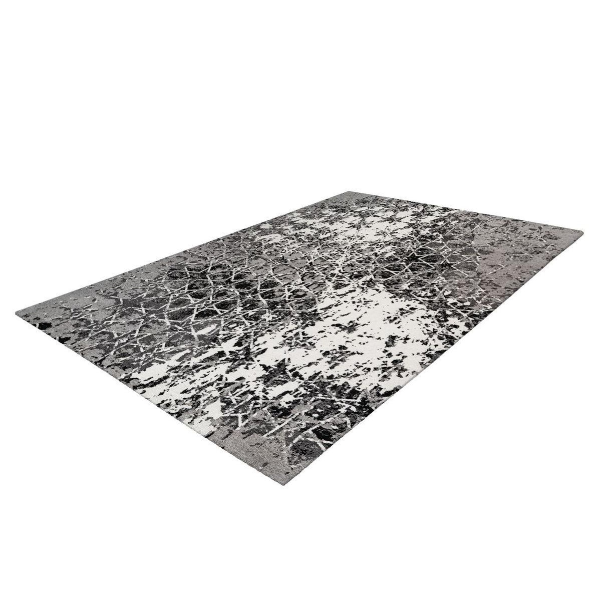 Paris Prix Tapis Vintage à Poils Courts  Iglesia  Gris