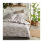 Today Parure de lit - TODAY Crazy - Imprimé Jungle - 2 personnes - 220 x 240 cm - Beige