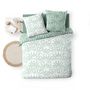 Voir la diapositive 2 : Douceur d'Intérieur Housse de couette 240x220 + 2 taies MALIA sauge 100% coton