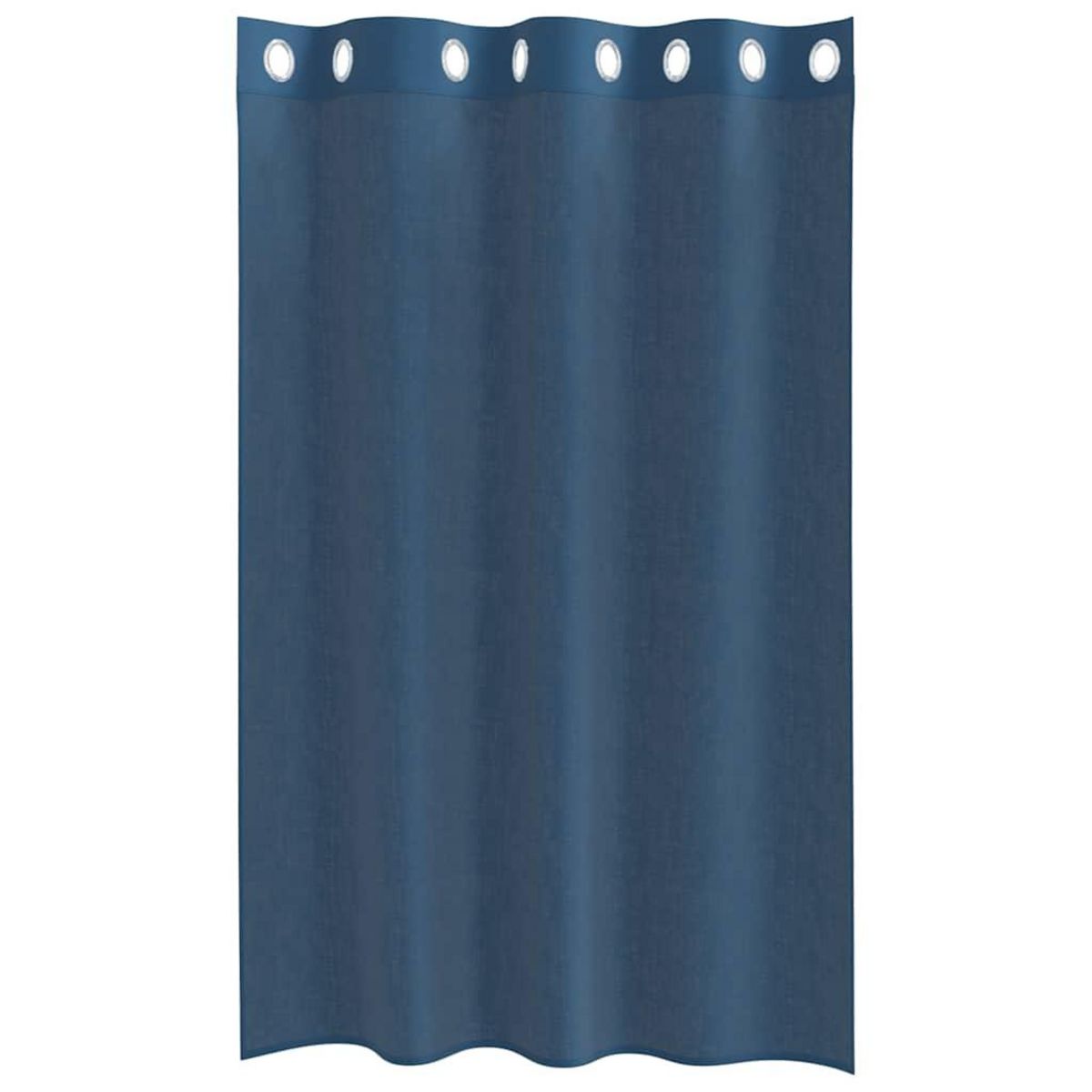 VIDAXL Rideaux en voile avec œillets 2 pcs bleu royal