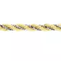 L'ATELIER D'AZUR Bracelet Or 18 Carats 750/000 Maille Corde Bicolore - Femme