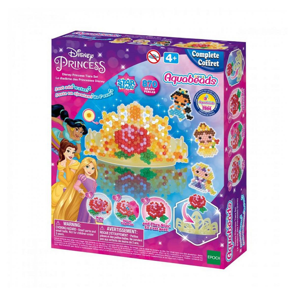 Aquabeads 31901 Le diademe des princesses Disney