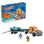 Voir la diapositive 2 : MEGA Coffret Mega Construx Hot Wheels avec voiture et transporteur