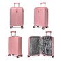 Voir la diapositive 3 : Cactus Lot de 3 valises rigides dont une valise cabine TSA
