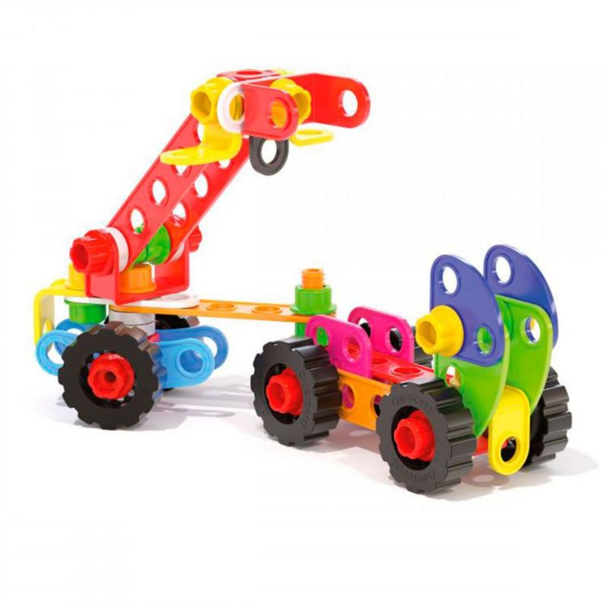 Quercetti Quercetti Tecno Jumbo with Storage box, 84 pcs.