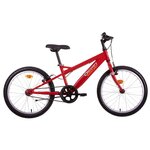 DISCOVERY ADVENTURES Vélo enfant - VTT 20'' - Modèle Rigide Garçon  Discovery Adventures  pour enfant de 115 à 140 cm - Frein V-Brake - Monovitesse