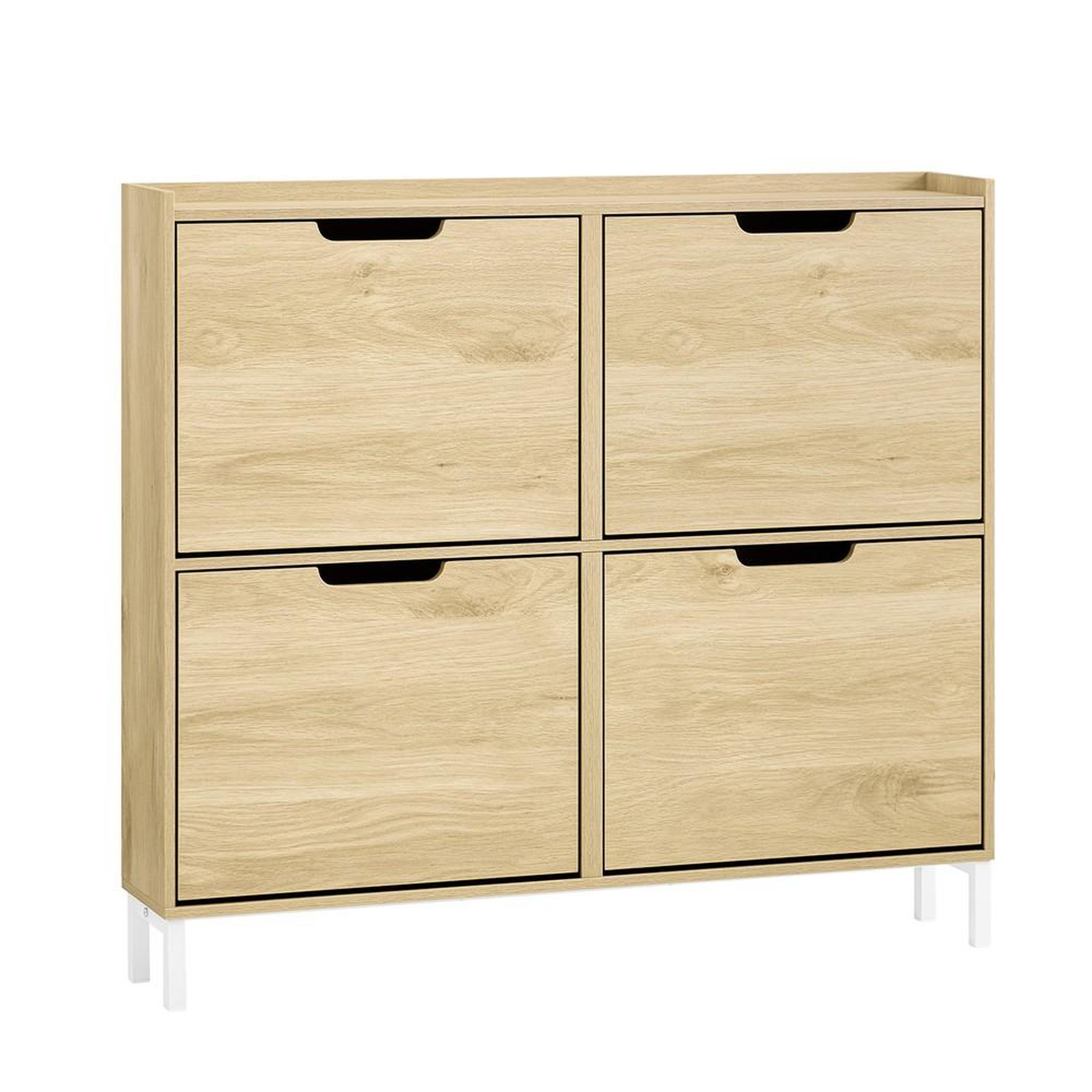 Voir la diapositive 1 : SOBUY SoBuy - Meuble À Chaussures 4 portes - Minimaliste - FSR100