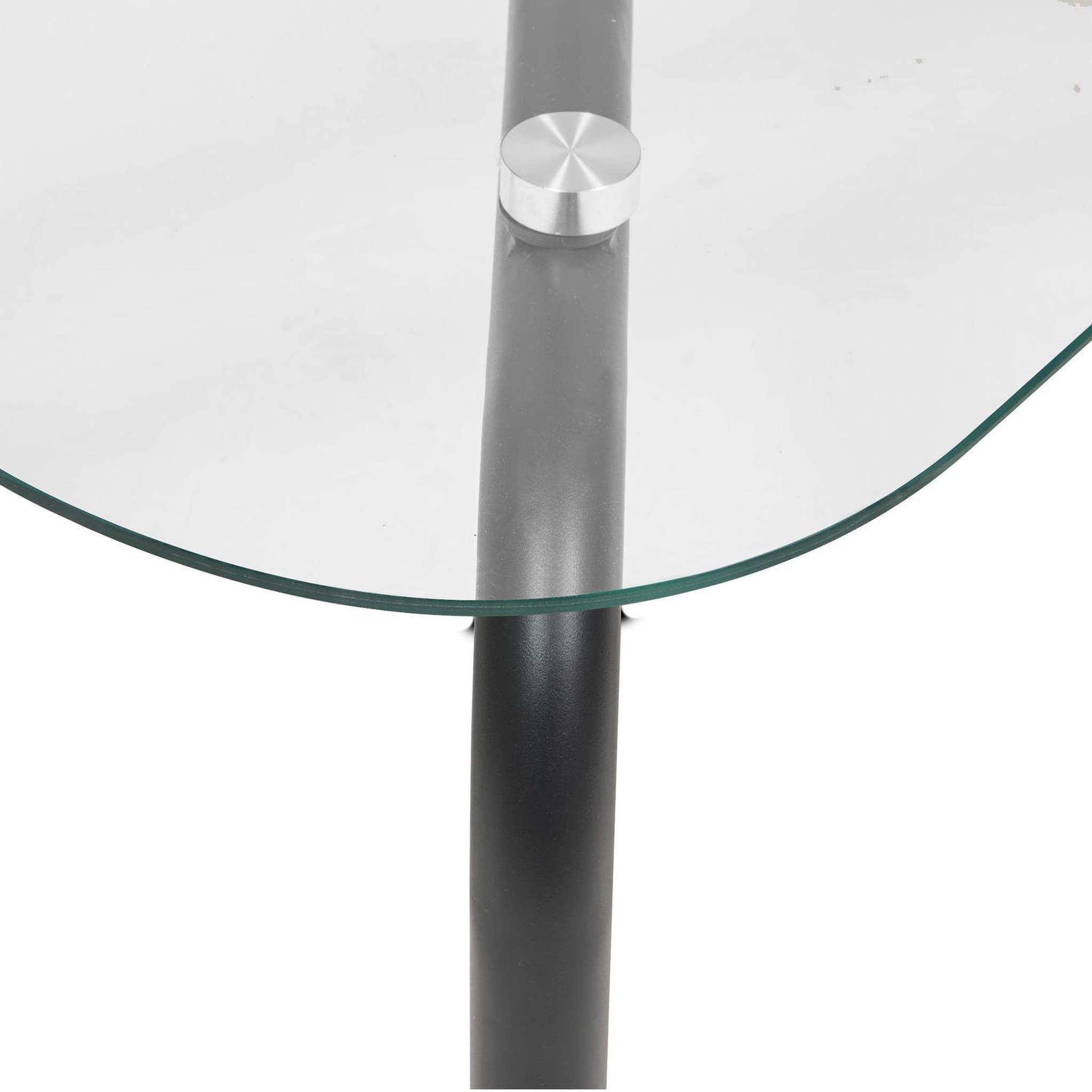 Voir la diapositive 3 : ATMOSPHERA Table basse en verre hecate - noir