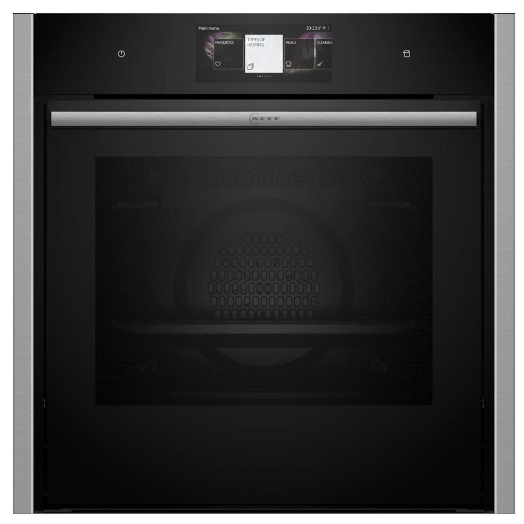 Neff Four intégrable combi vapeur 71l 60cm a+ ecoclean noir - b64ft33n0