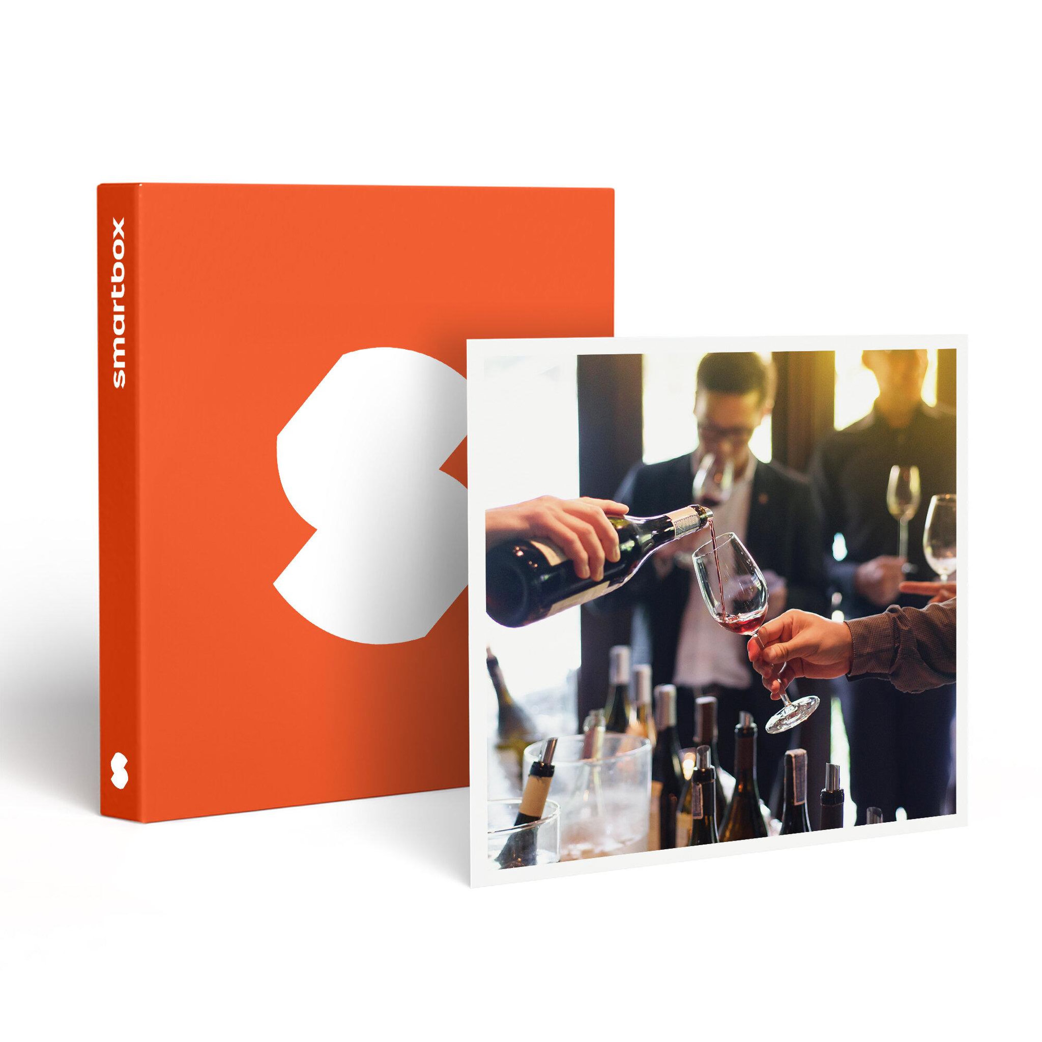 Smartbox Initiation œnologique et dégustation de vins et délices à partager dans un grand hôtel parisien - coffret cadeau gastronomie