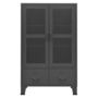 Voir la diapositive 3 : VIDAXL Coffre de rangement industriel Anthracite 70x40x115 cm Metal