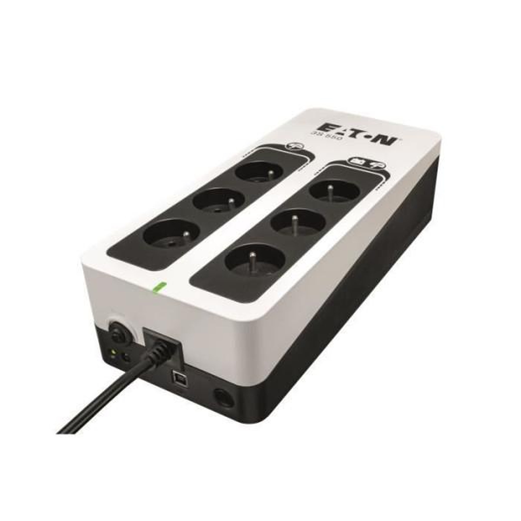 Voir la diapositive 2 : Eaton Onduleur Eaton ONDULEUR - Off-line UPS - 3S550F - 550VA (6 prises FR)