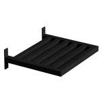 Paris Prix Étagère Murale d'Appoint  Caen  35cm Noir