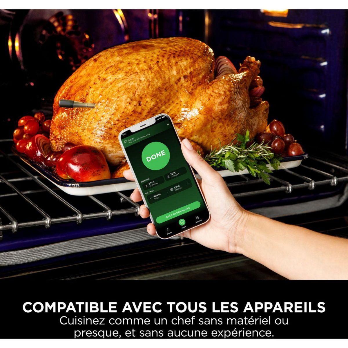 NINJA Thermomètre cuisson ProChef Wireless