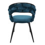 Voir la diapositive 5 : The Home Deco Factory Lot de 2 chaises assise tressée LUND