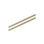 Voir la diapositive 5 : Fackelmann Lot de 2 boites de 50 pailles en papier rigide brun 15 cm Fackelmann Nature