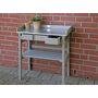Voir la diapositive 2 : ESSCHERT DESIGN Table de jardinage surélevée grise - Esschert Design