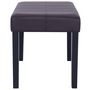 Voir la diapositive 4 : VIDAXL Banc 106 cm Marron Similicuir