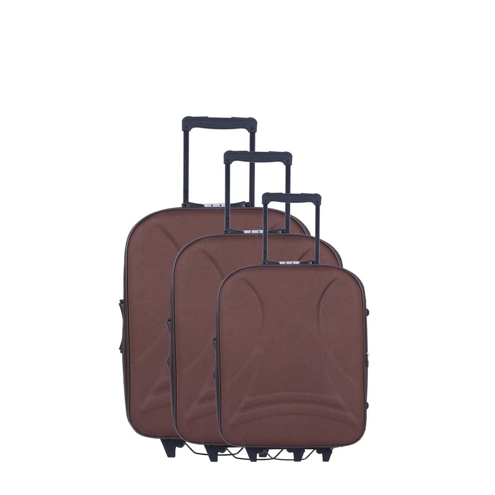 BLUESTAR Bluestar - set de 3 valises dacca 77 cm 2 roues