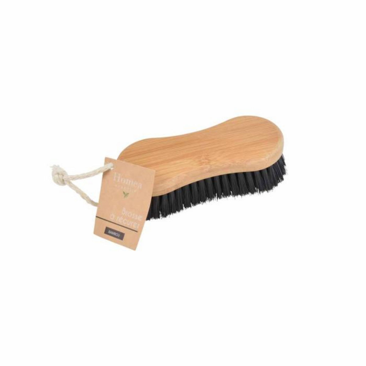 Paris Prix Brosse à Récurer  Bambou  15cm Anthracite