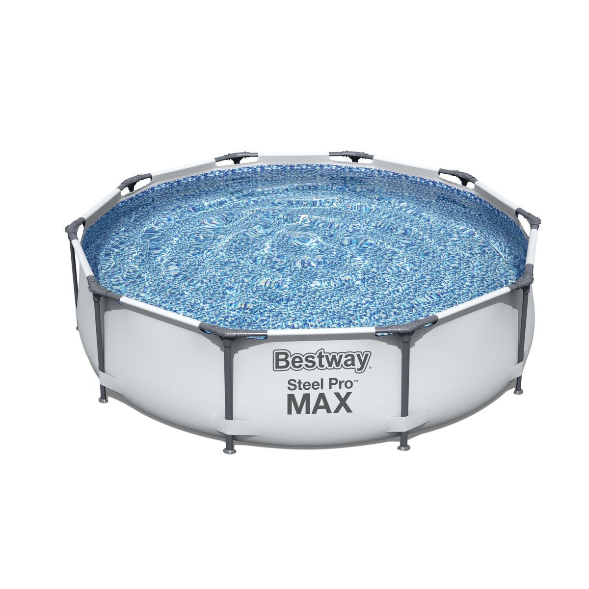 BESTWAY Piscine tubulaire ronde - 305x76cm - STEEL PRO MAX™