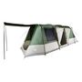 Voir la diapositive 2 : VIDAXL Tente de camping tunnel 4 personnes vert impermeable