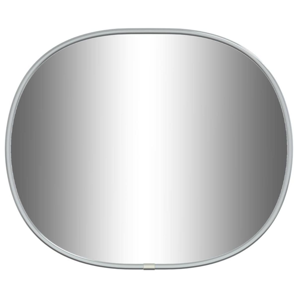 VIDAXL Miroir mural Argente 30x25 cm